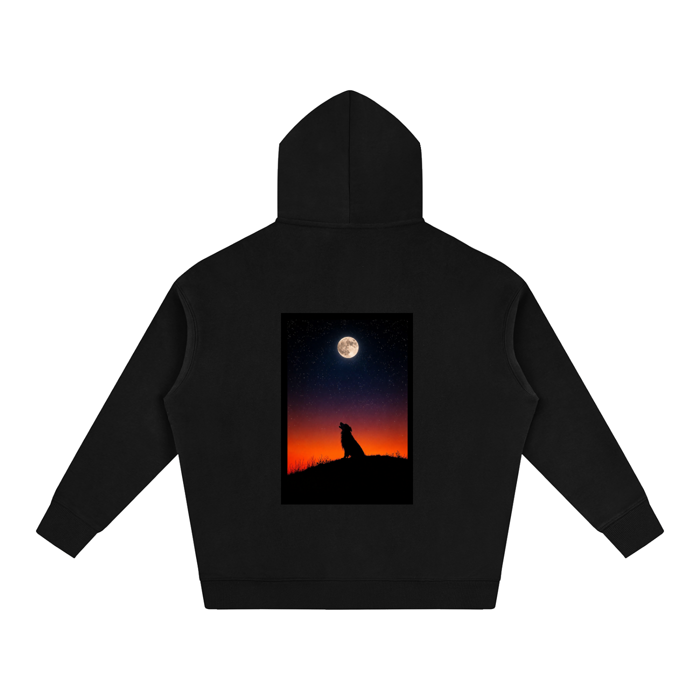 Moonbound Fleeced Hoodie